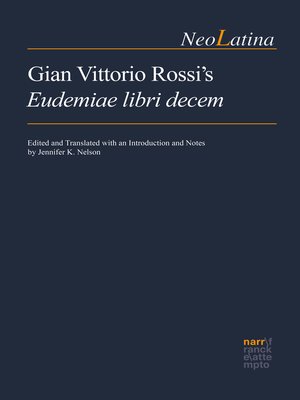 cover image of Gian Vittorio Rossi's Eudemiae libri decem